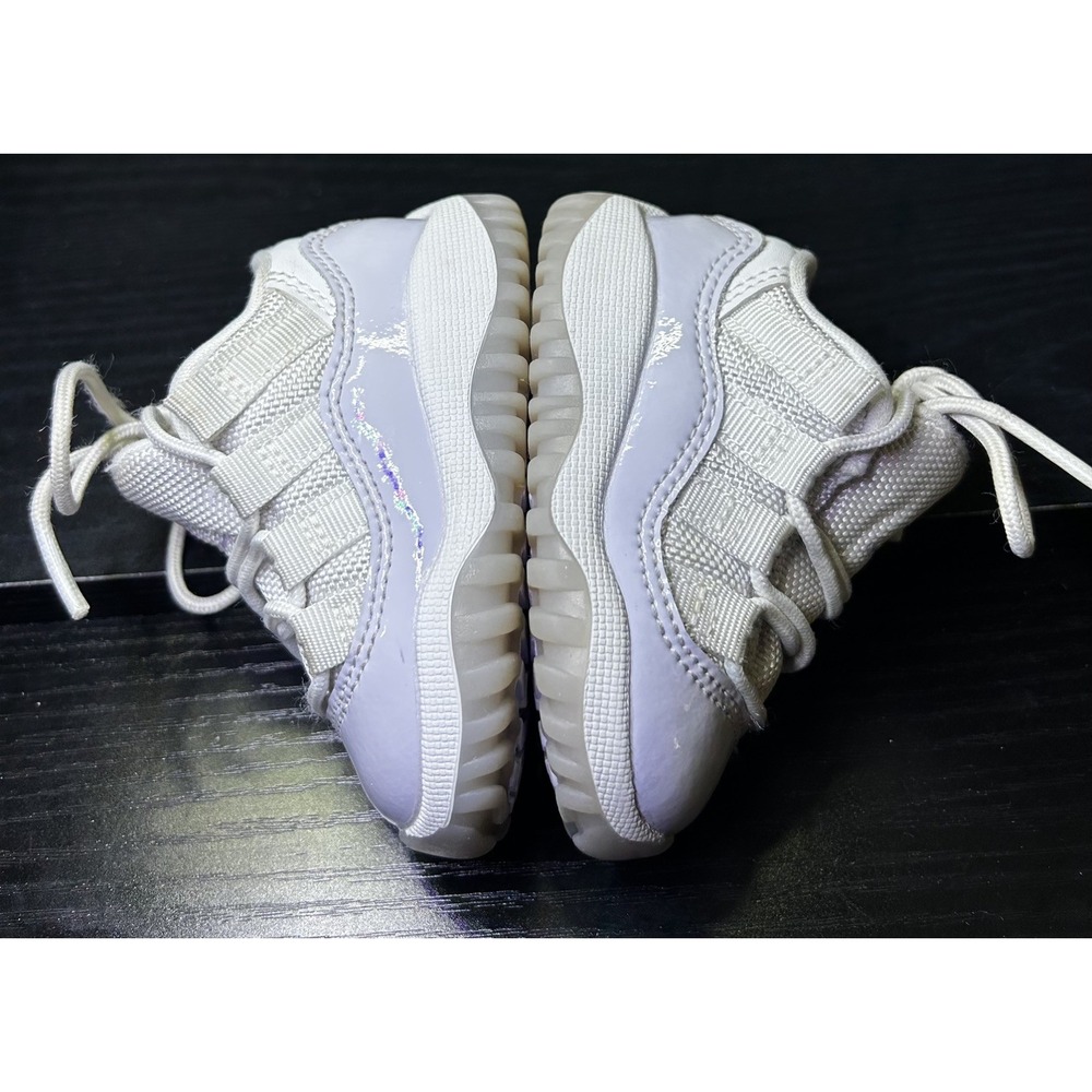 Nike Air Jordan 11 Retro Low 'Pure Violet' Toddler TD 645107-101, Sz 3C - Picture 4 of 10